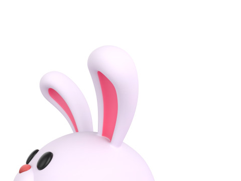Prop205 Bunny Hat Model 3D