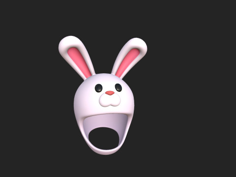 Prop205 Bunny Hat Model 3D