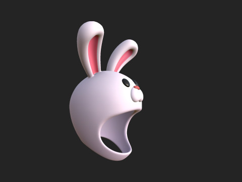 Prop205 Bunny Hat Model 3D
