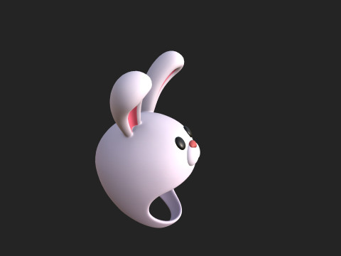 Prop205 Bunny Hat Model 3D