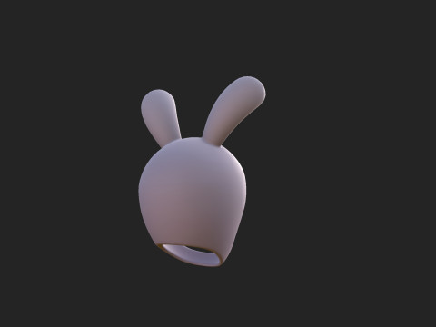 Prop205 Bunny Hat Model 3D