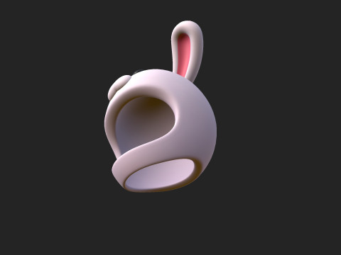Prop205 Bunny Hat Model 3D