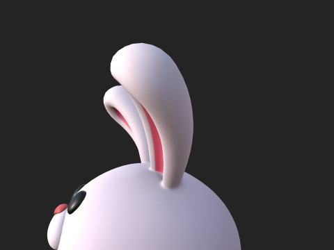 Prop205 Bunny Hat Model 3D