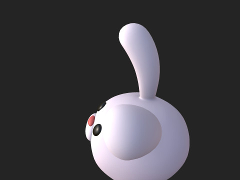 Prop205 Bunny Hat Model 3D