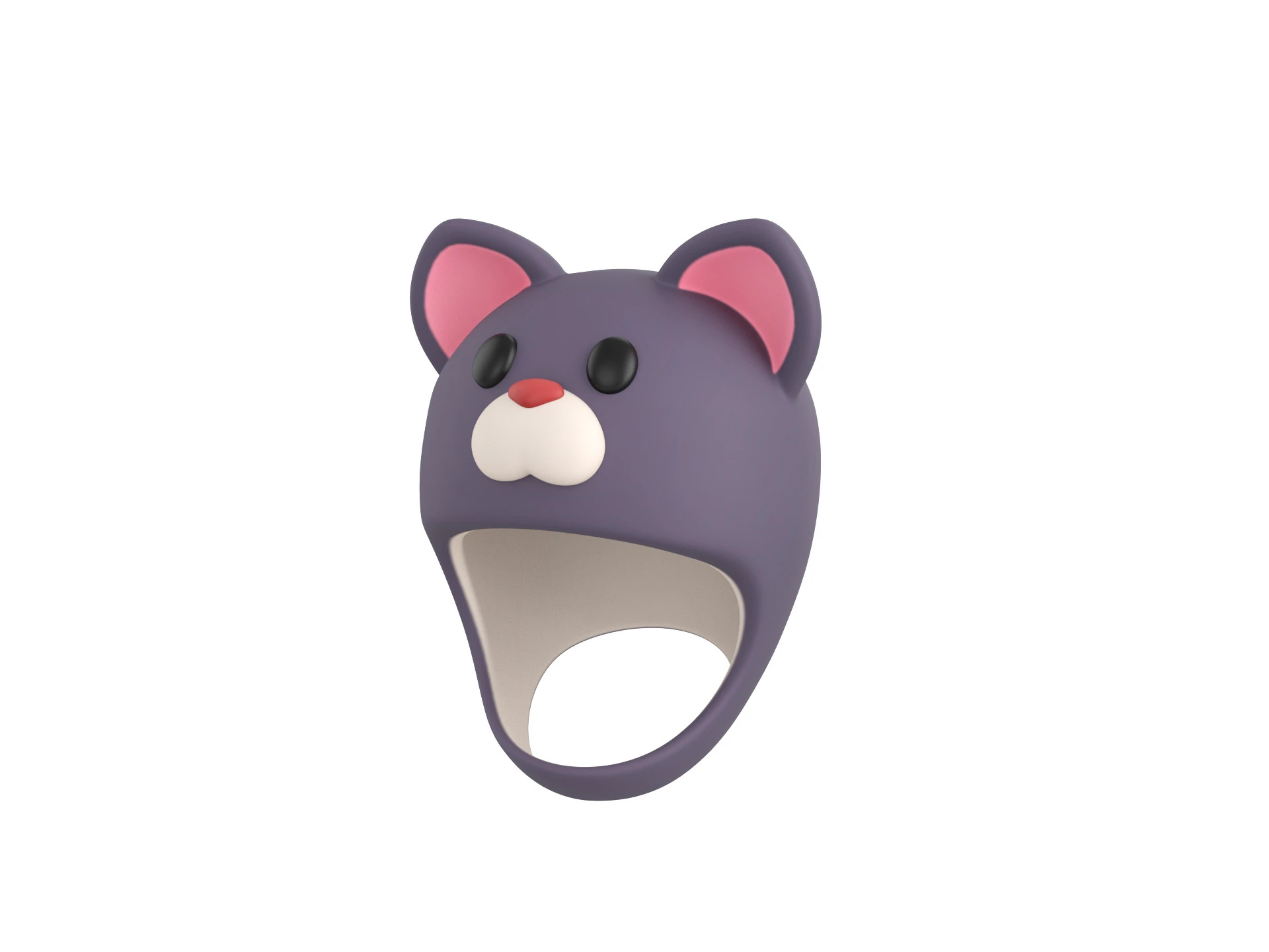 Prop206 Cat Hat 3D Model .c4d .max .obj .3ds .fbx .stl .blend 