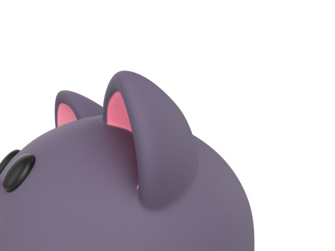 Prop206 Cat Hat 3D Модель