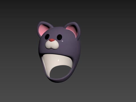 Prop206 Cat Hat 3D Модель