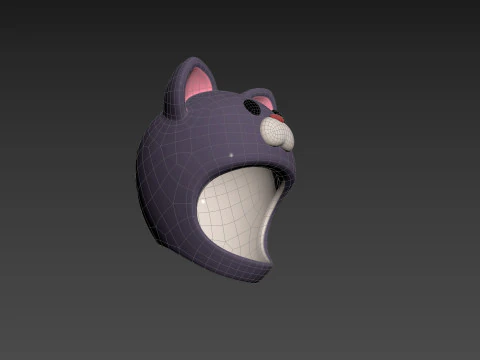 Prop206 Cat Hat 3D Model