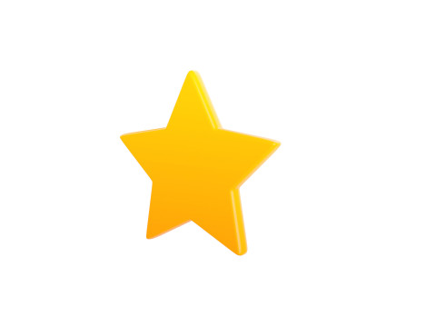 Symbol010 Star 3D Model