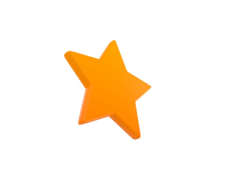 Symbol010 Star 3D 模型