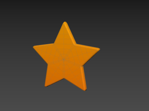 Symbol010 Star 3D 模型