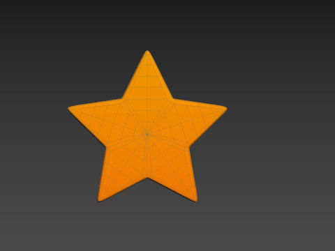 Symbol010 Star 3D 模型
