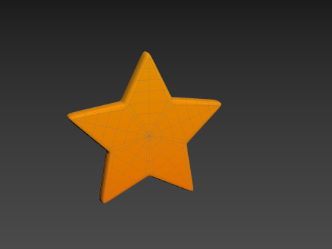 Symbol010 Star 3D 模型