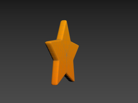 Symbol010 Star 3D 模型