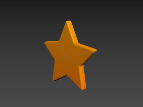 Symbol010 Star 3D 模型