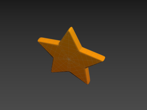 Symbol010 Star 3D 模型