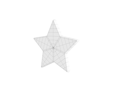 Symbol010 Star 3D 模型