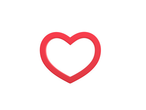 Symbol011 Heart 3D Модель