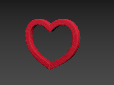 Symbol011 Heart 3D Модель