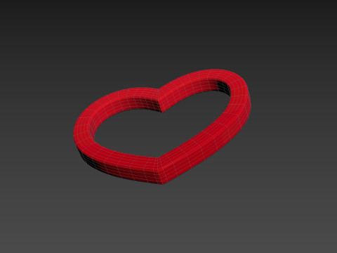Symbol011 Heart 3D Модель