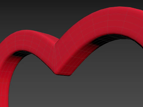 Symbol011 Heart 3D Model
