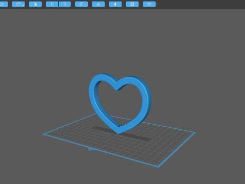 Symbol011 Heart 3D Model