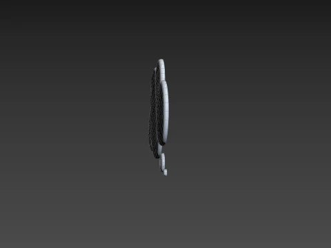 Symbol012 Think Bubble 3D Model