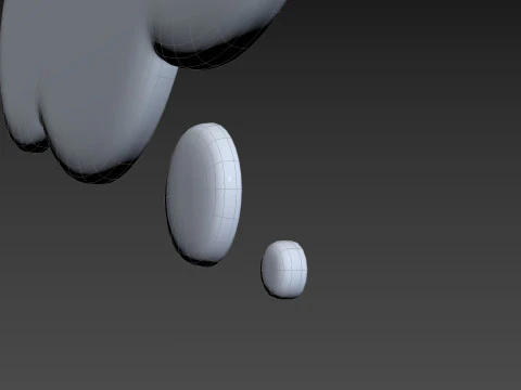 Symbol012 Think Bubble 3D Model