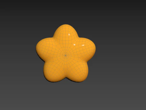 Simbol013 Bintang Model 3D