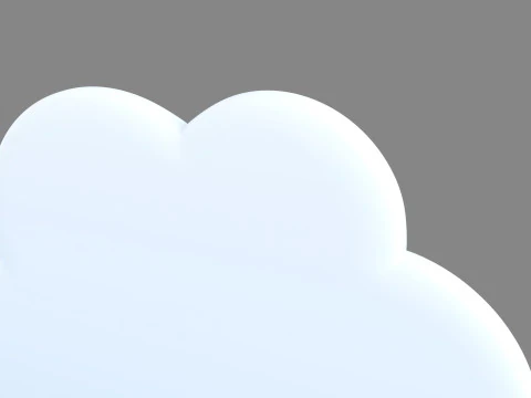 Symbol014 Speech Bubble 3D Model