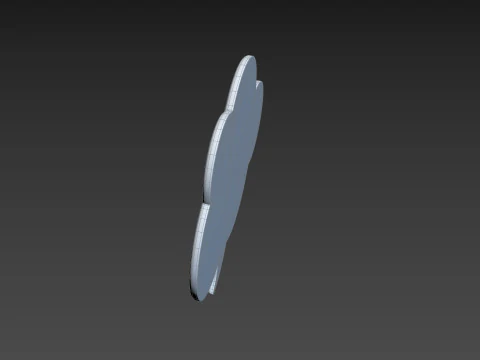 Symbol014 Speech Bubble 3D Model