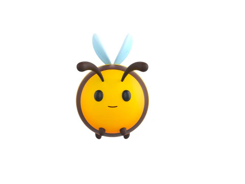 Character202 Bee 3D Model