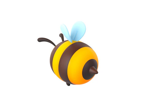 Character202 Bee 3D Model