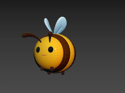 Character202 Bee 3D Model