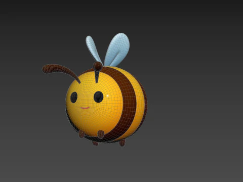 Character202 Bee 3D Model