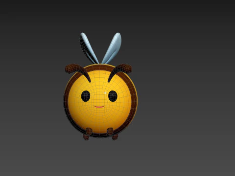 Character202 Bee 3D Model