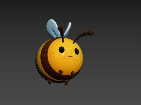 Character202 Bee 3D Model