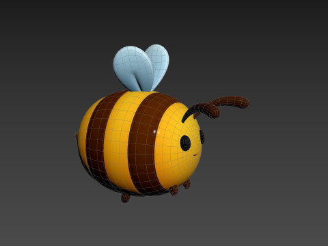 Character202 Bee 3D 모델