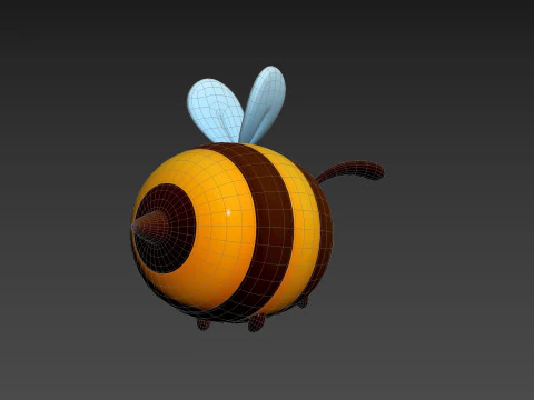 Character202 Bee 3D Model