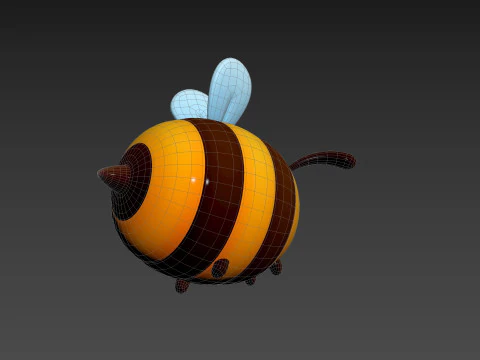 Character202 Bee 3D Model