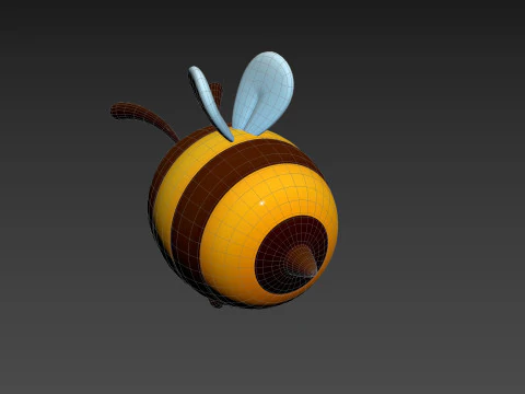 Character202 Bee 3D Model
