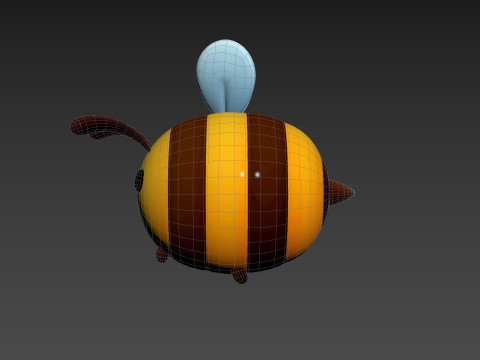 Character202 Bee 3D 모델