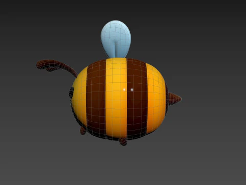 Character202 Bee 3D Model