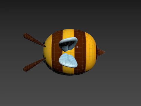 Character202 Bee 3D Model