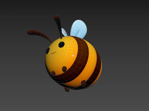 Character202 Bee 3D Model