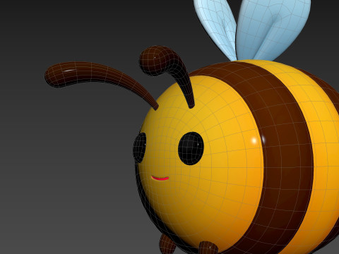 Character202 Bee 3D 모델