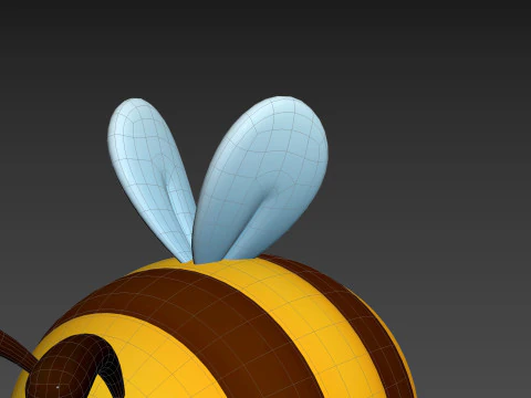 Character202 Bee 3D Model