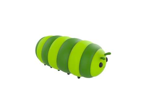 Character204 Caterpillar Modelo 3D