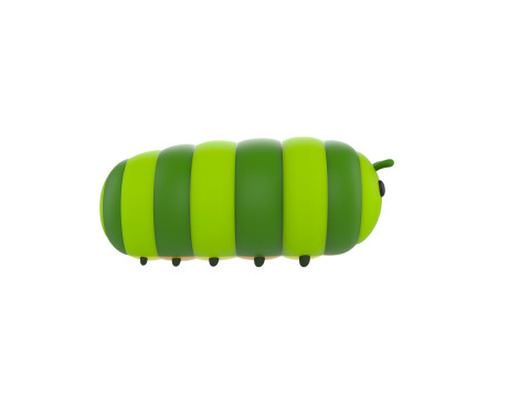 Character204 Caterpillar Modelo 3D