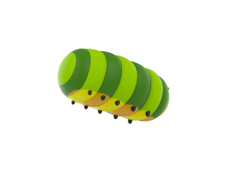 Character204 Caterpillar Modelo 3D